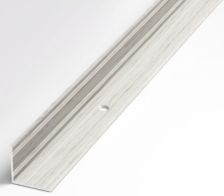 Порог Лука ПУ05-1 внутренний угол 0,9м дуб арктик (105) 20х20 мм