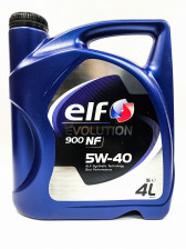 Масло моторное ELF Evolution 900 NF 5W40 SL/CF A3/B4 4л синт
