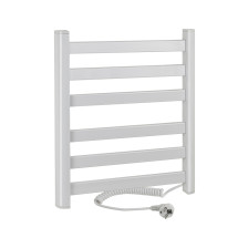 Полотенцесушитель BRIMIX электрический 600х500х100мм белый 160W, алюминий 08071W