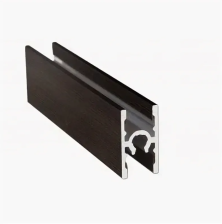 Профиль горизонтальный промежуточный венге темный глянец 2,95м