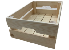 Ящик 46х31х16 см деревянный