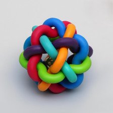 Игрушка для собак Молекула с бубенчиком 6см 898826