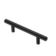 Ручка-рейлинг R-3020-96 BL 96 мм черный матовый