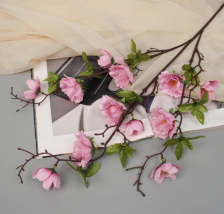 Цветы искусственные Пионы древовидные 70х6 розовый 10709257