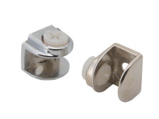 Полкодержатель "Оскар" 209 под саморез матовый никель