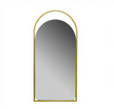 Зеркало Hanna 500х1000 Золото, металлическая рама