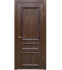 Полотно дверное ДГ800 Вероника-5 экошпон Дуб оксфордский (Luxor)