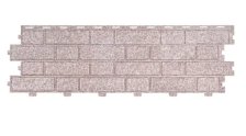 Сайдинг цокольный Brick Work "Кирпич Шампань" (0,350 х 1,14м) Tecos (16)