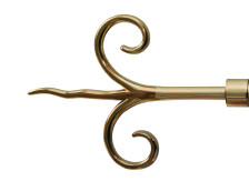 Наконечник DIY 16 мм Азия Золото глянец 100