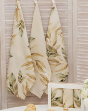 Набор полотенец хлопок 3шт Флоренс 45х65 Listelle