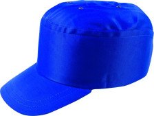 Каскетка-бейсболка защитная синяя
