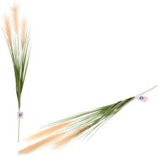 Ветка Трава для декора 90см пшеничная 993-0599