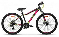 Велосипед горный Aist Rosy 1.0 Disc 27.5" 21 скорость, алюминиевая рама 16",черный ( 27.5")