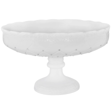 Фруктовница на ножке 30 см керамика Северное сияние 110109