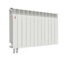 Радиатор "НРЗ" 500/100 12 секций алюминиевый ПРОФИ  (200Вт)																	