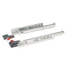 Направляющие шариковые 400 мм полного выдвижения с доводчиком скрытого монтажа MF