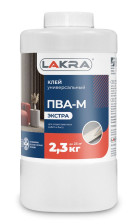 Клей ПВА-М Лакра Универсальный Экстра 2,3кг