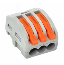 Зажим клеммный 222-413 с рычагом (Navigator,IEK,Stekker, General)