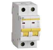 Выключатель автоматический IEK  2р 6А