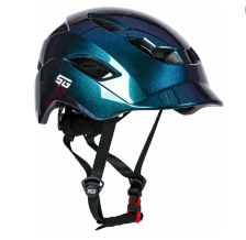 Шлем STG TS-51 с фонарем, M (54-58 см), синий