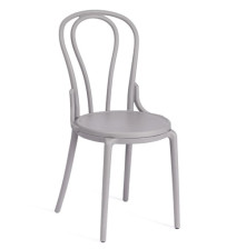 Кресло пластм серое THONET