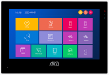 Видеодомофон ЛКД-ДМ-1080-7W/1 7" 1080ТВЛ, WIFI. черный LS641543