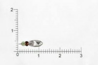 Мормышка вольфрам DS Fishing Овсинка d-3,0, 036гр (4230) цвет серебро