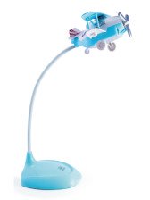 Светильник (ночник) ЛЮЧИЯ 112 Биплан голубой аккум 2W 2700-5000K диммер сенсорное упр