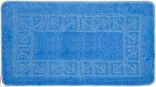 Коврик для ванных комнат  BANYOLIN CLASSIC из 1 шт 40х60см 11мм (голубой) 1/50