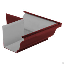 Угол желоба наружний вишня