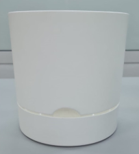 Горшок с/п Гранд 10,5л d25 h25 см белый