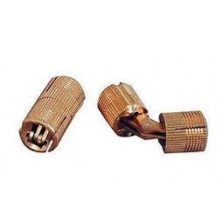 Петля потайная бронза D10 CI-K000