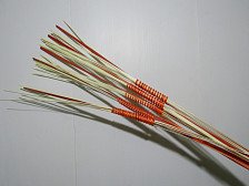 Ветка Пружинка оранжевая 1,1м S537D