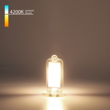 Лампа светодиодная G9 220V 3W/4200 стекло BLG912 Elektrostandart