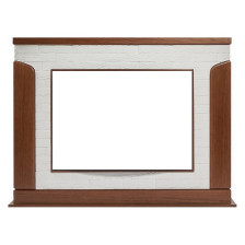 Портал Prestigio 30 камень белый, шпон дуб (Firelight)