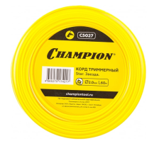 Леска CHAMPION 2,0 мм х60 м звезда C5027