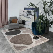 Ковер MIRAMAR дизайн J0362 1,2х1,7м kemik-beige