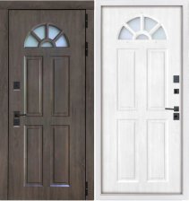 Дверь входная L Алта термо Винорит алмон 28/Винорит white 960х2050 Правая (12см)