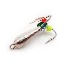 Мормышка вольфрамовая Wormix37 Чертик классический (гальваника) d-1,5 0,18гр (1672) цвет серебро