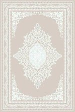 Ковер BENOTON  04906А l.beige-l.beige 0,83х1,5м овал с бахромой