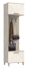 Шкаф с вешалками Ирис Кашемир