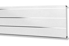 Панель-рейка S150 жемчужно белый с металической полосой (3м) CESAL