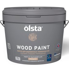 Краска для деревянных поверхностей Wood paint база С (9л) OLSTA