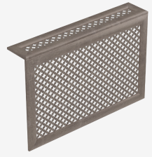 Экран навесной ХДФ 620х700х180, Лотос седой дуб профиль 55 седой дуб