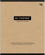 Тетрадь предметная 48 л BG Крафт История