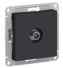 Розетка TV скрытой установки Atlas Design ATN001091 карбон