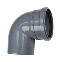 Отвод ПП канализационный D 50/90° ПОЛИТЭК (100)