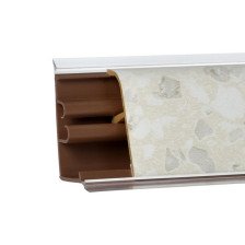 Плинтус для столешниц 3м белые камешки KORNER