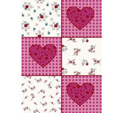 Коврик CONFETTI KIDS из 1 шт 100х150см ROMANTIC (розовый) 1/8