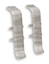 Соединитель Идеал Деконика орех серый 70 мм